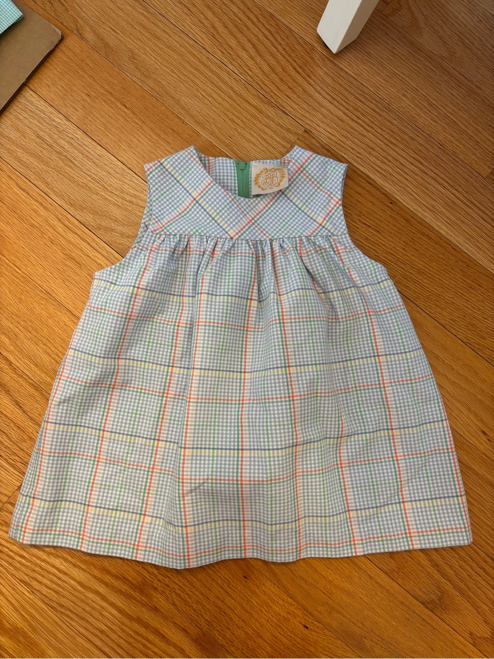 Beaufort Bonnet Company Plaid Dress 2T
